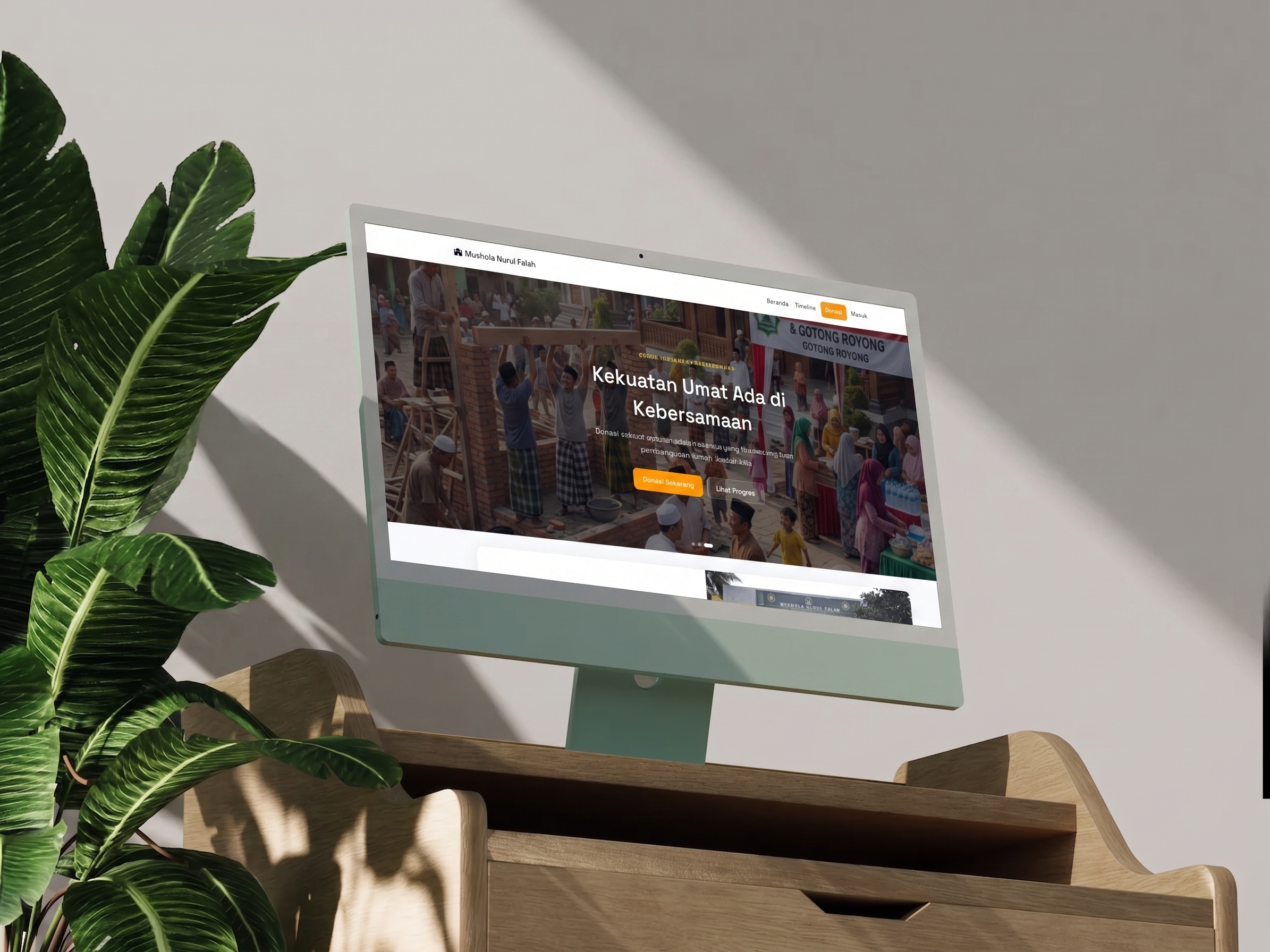 Website Mushola Nurul Falah